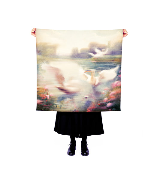 Cisnes Garden Lienzo Preorder