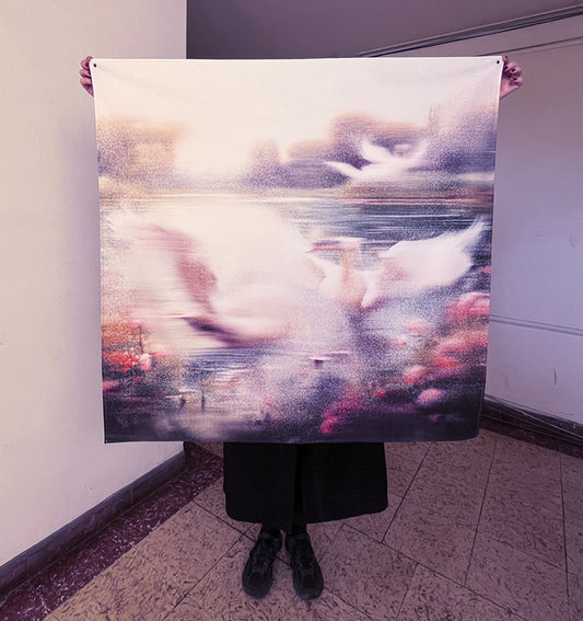 Cisnes Garden Lienzo Preorder